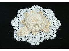 Collar Applique - Beige (Style-2 "Pearly")